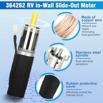 Explore the 364262 RV Slide-Out Motor for Ultimate Convenience