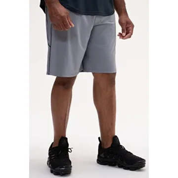 DEVOPS Men's 2-Pack Loose-Fit Workout Gym Shorts with Pockets