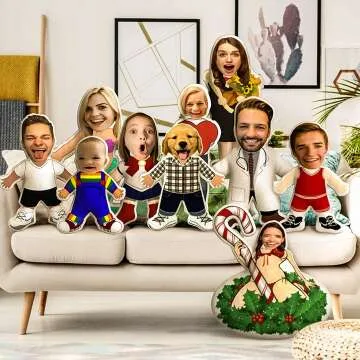 Personalized Kid's Photo Pillow - Cute & Soft Plush Gift