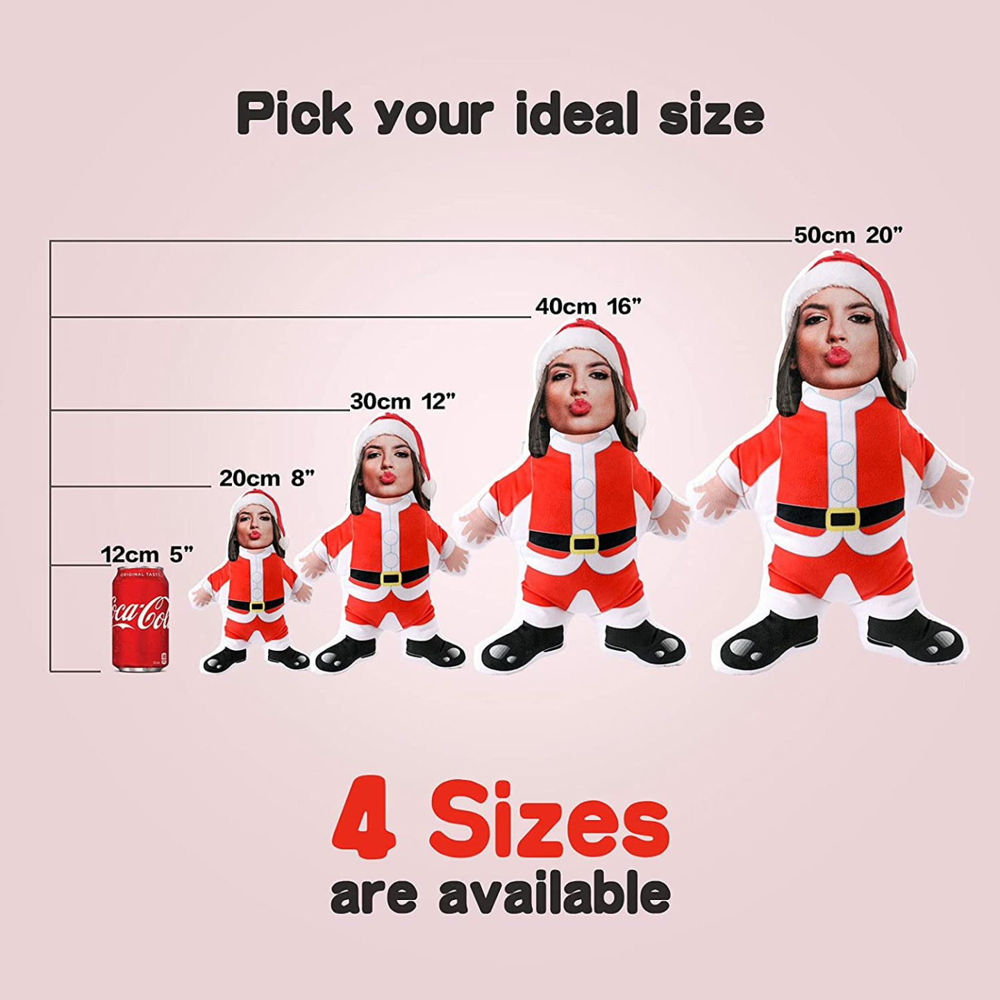 Personalized Kid's Photo Pillow - Cute & Soft Plush Gift