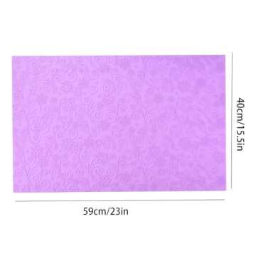 GROWTAIL Cake Fondant Impression Mat, Impression Lace Mold Fondant Cake Decorarting Tools-Spring Blo...
