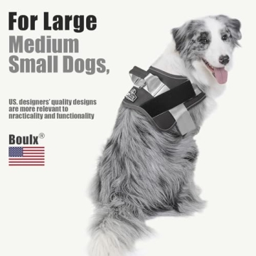 Bolux No-Pull Dog Harness for Small Breeds - Adjustable Fit