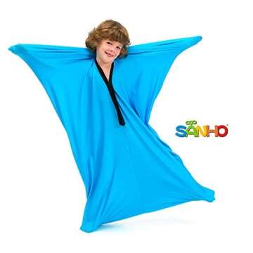 SANHO Sensory Sock Body Sock,Small,3-5 Years, 40" H x 27" W,Good for Height:30"-41",Perfect for Chil...