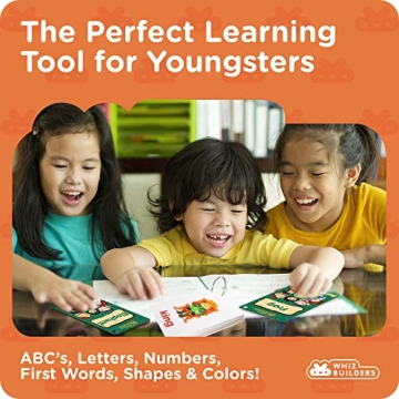 144 Toddler Flash Cards for ABCs, Numbers, Colors & Shapes