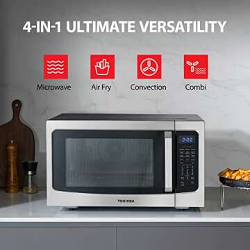 Toshiba 4-in-1 Air Fryer Combo Microwave Oven