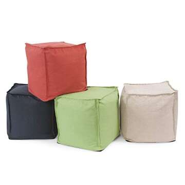 Howard Elliott Neutral Ottomans – Stylish & Durable Seating Solutions