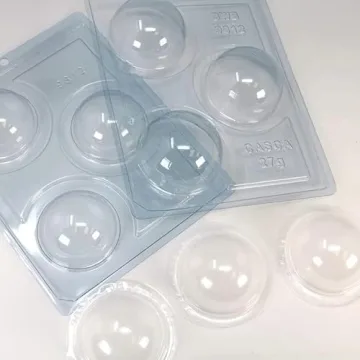 Chocolate Bomb Making Mold 70mm - Perfect for Hot Cocoa
