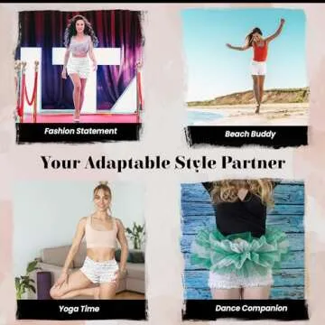 BellaSous Malco Modes White Ruffled Bloomers for Women | Halloween Costumes | Shorts & Ruffle Bloomers Pettipants | Comfortable & Stylish Halloween Underpants Outfits for Women