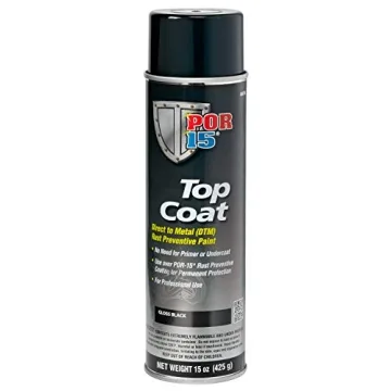 POR-15 Top Coat Spray Paint - The Ultimate Rust Protection Solution for Metal Surfaces