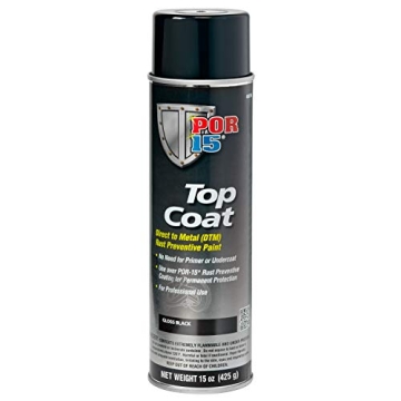 POR-15 Top Coat Spray Paint for Ultimate Metal Protection