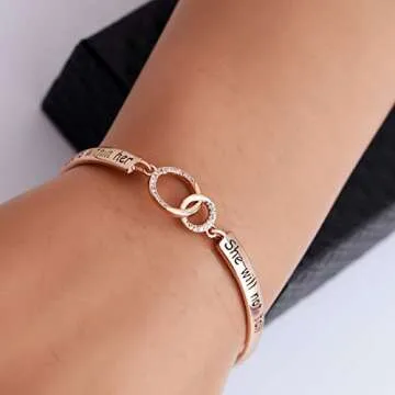 Stunning Zuo Bao God is Within Her Bracelet Gift