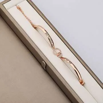 Stunning Zuo Bao God is Within Her Bracelet Gift