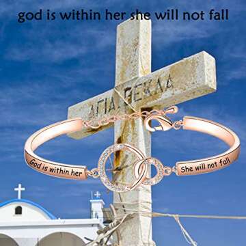 Stunning Zuo Bao God is Within Her Bracelet Gift