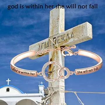 Stunning Zuo Bao God is Within Her Bracelet Gift