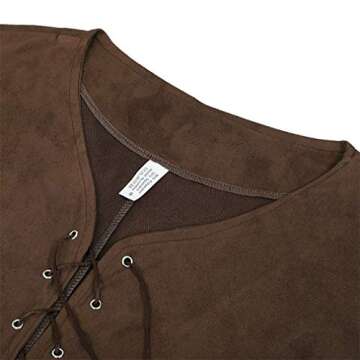 Stylish Renaissance Pirate Vest for Men - Comfortable & Versatile