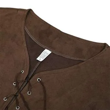 Stylish Renaissance Pirate Vest for Men - Comfortable & Versatile