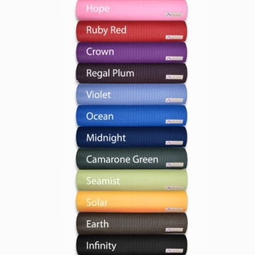 AURORAE Extra Thick Long Yoga Mat With Non-Slip Rosin