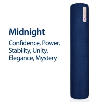 AURORAE Extra Thick Long Yoga Mat With Non-Slip Rosin