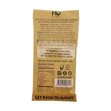 HU KITCHEN Organic Orange Cashew Butter Chocolate Bar