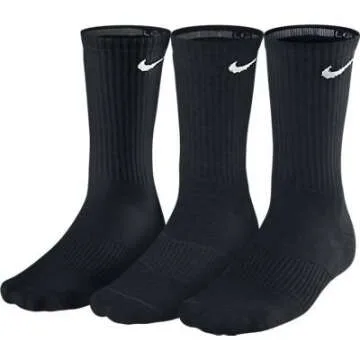 NIKE Unisex Performance Cushion Crew Training Socks (3 Pairs) - Ultimate Comfort for All