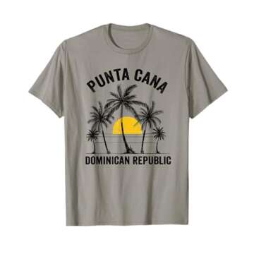 Punta Cana Dominican Republic T-Shirt - Retro Graphic Souvenir
