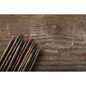 Knit Picks Options Wood Interchangeable Knitting Needle Set - US 4-11 (Rainbow)