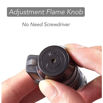 Zoocura Windproof Torch Lighter with Visible Fuel Capacity