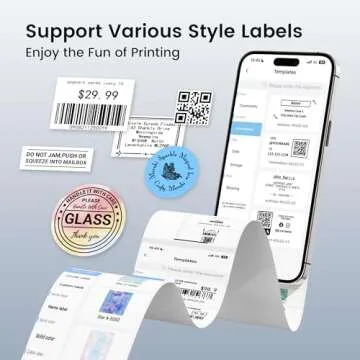 ItriAce M220 Label Maker - Portable Thermal Printer