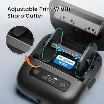 ItriAce M220 Label Maker - Portable Thermal Printer