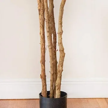 Nearly Natural 6ft Fiddle Leaf Fig Tree for Instant Elegance