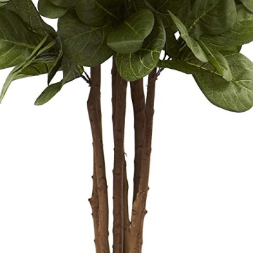 Nearly Natural 6ft Fiddle Leaf Fig Tree for Instant Elegance