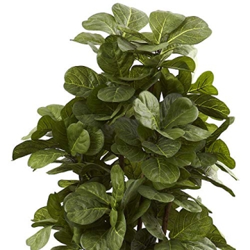 Nearly Natural 6ft Fiddle Leaf Fig Tree for Instant Elegance