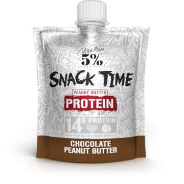 Rich Piana 5% Nutrition Snack Time | Squeezable Protein Shots | High Protein Snack Pouches | Conveni...