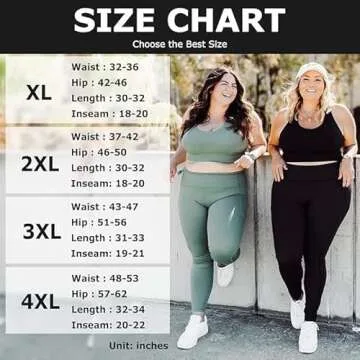 MOREFEEL Plus Size Capri Yoga Pants for Women with Pockets-Stretchy X-4XL Tummy Control High Waist Workout Black Leggings