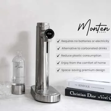 MonTen Sparkling Water Maker - Eco-Friendly & Stylish