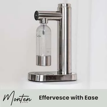 MonTen Sparkling Water Maker - Eco-Friendly & Stylish