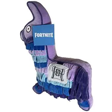 Fortnite Loot Llama Plush Pillow in The Shape of Fortnite Decor