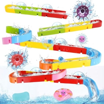 Mold Free Bath Toys - 38 PCS for Ages 2 to 8