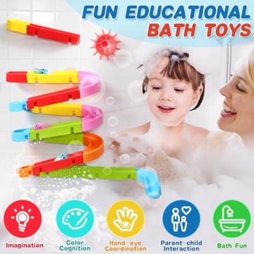 Mold Free Bath Toys - 38 PCS for Ages 2 to 8