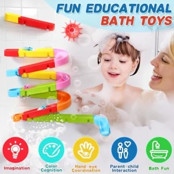 Mold Free Bath Toys - 38 PCS for Ages 2 to 8