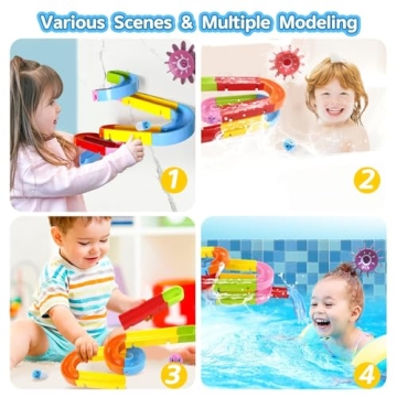 Mold Free Bath Toys - 38 PCS for Ages 2 to 8