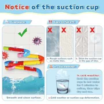 Mold Free Bath Toys - 38 PCS for Ages 2 to 8