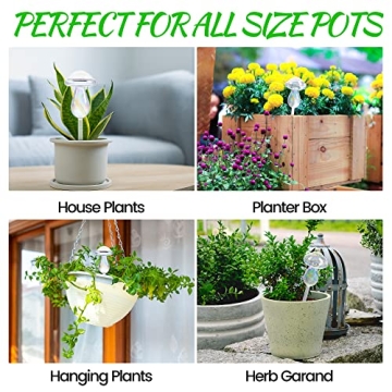 jiuhexuj Self-Watering Plant Globes for Easy Plant Care