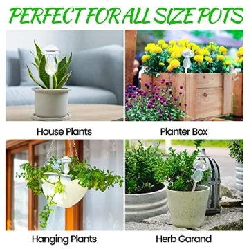 jiuhexuj Self-Watering Plant Globes for Easy Plant Care