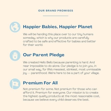 Hello Bello Fragrance-Free Baby Wipes - Ultra-Gentle 540 Count