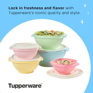 Tupperware Heritage Collection 10 Piece Food Storage Set