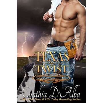 Texas Twist: A Texas Montgomery Maverick / Bull Rider /Dog / Cowboy Romance Novel (Whispering Spring...
