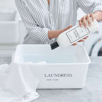 The Laundress New York - Whites Detergent, Whitens & Brightens, Fights Stains & Yellowing, 64 washes, Classic, 33.3 Fl Oz (Pack of 1)