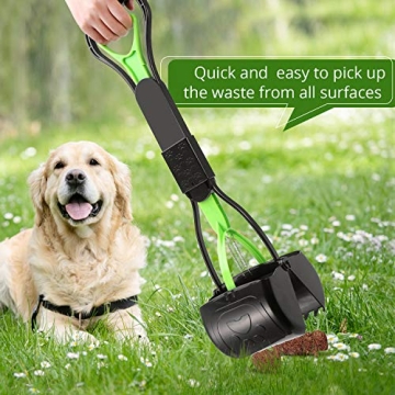 PPOGOO Durable Non-Breakable Pooper Scooper for Pet Owners