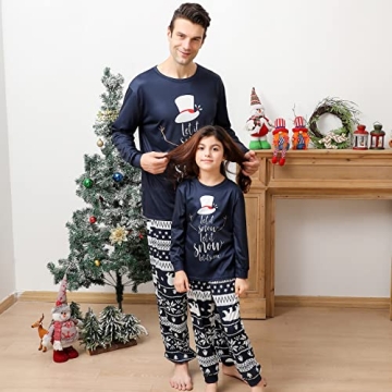 Onancehim Family Matching Christmas Pajamas for Holidays
